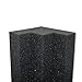 Foamily XL Column Acoustic Wedge Studio Foam Corner Block Finish Corner Wall in Studios or Home Theater (12 Pack)