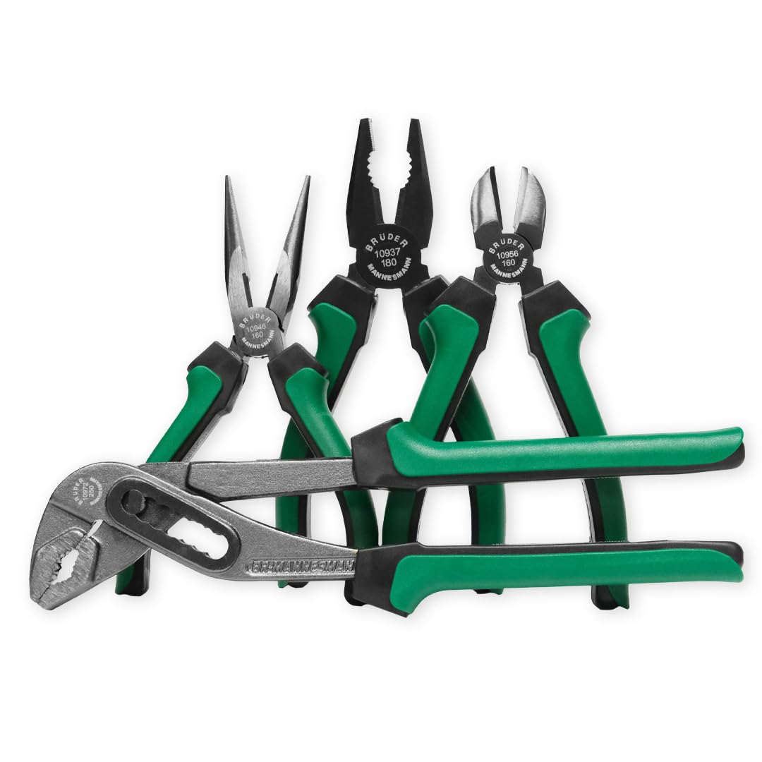 Mannesmann 10997 4-Piece Pliers Set