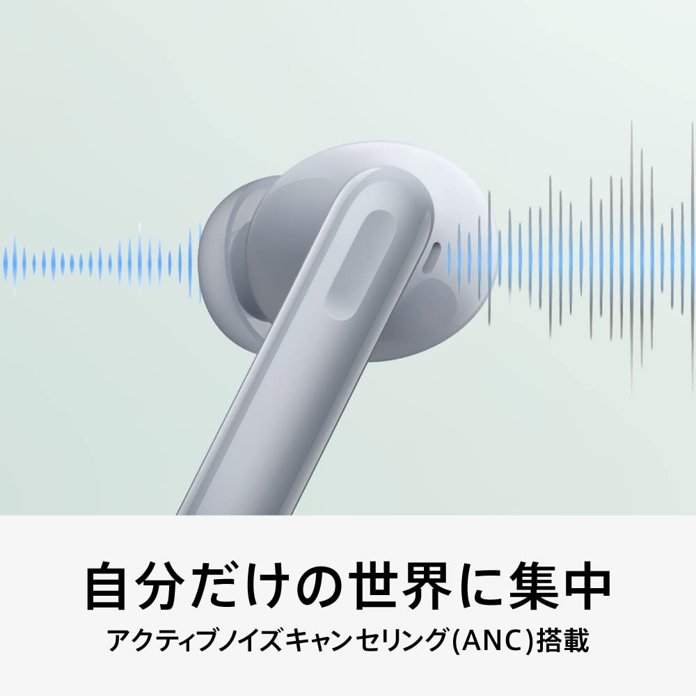 OPPO Enco Air2 Pro ホワイト ワイヤレスイヤホン 12.4mmの大型ドライバー アクティブノイズキャンセリング 最大28時間連続再生 急速充電対応 通話時AIノイズキャンセリング トランスペアレントモード クイックペアリング タッチコントロール IP54防水・防塵性能 Free
