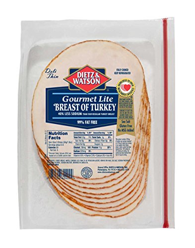 Dietz & Watson, Gourmet Lite Low Sodium Turkey Breast, 7 oz - Thumbnail 4