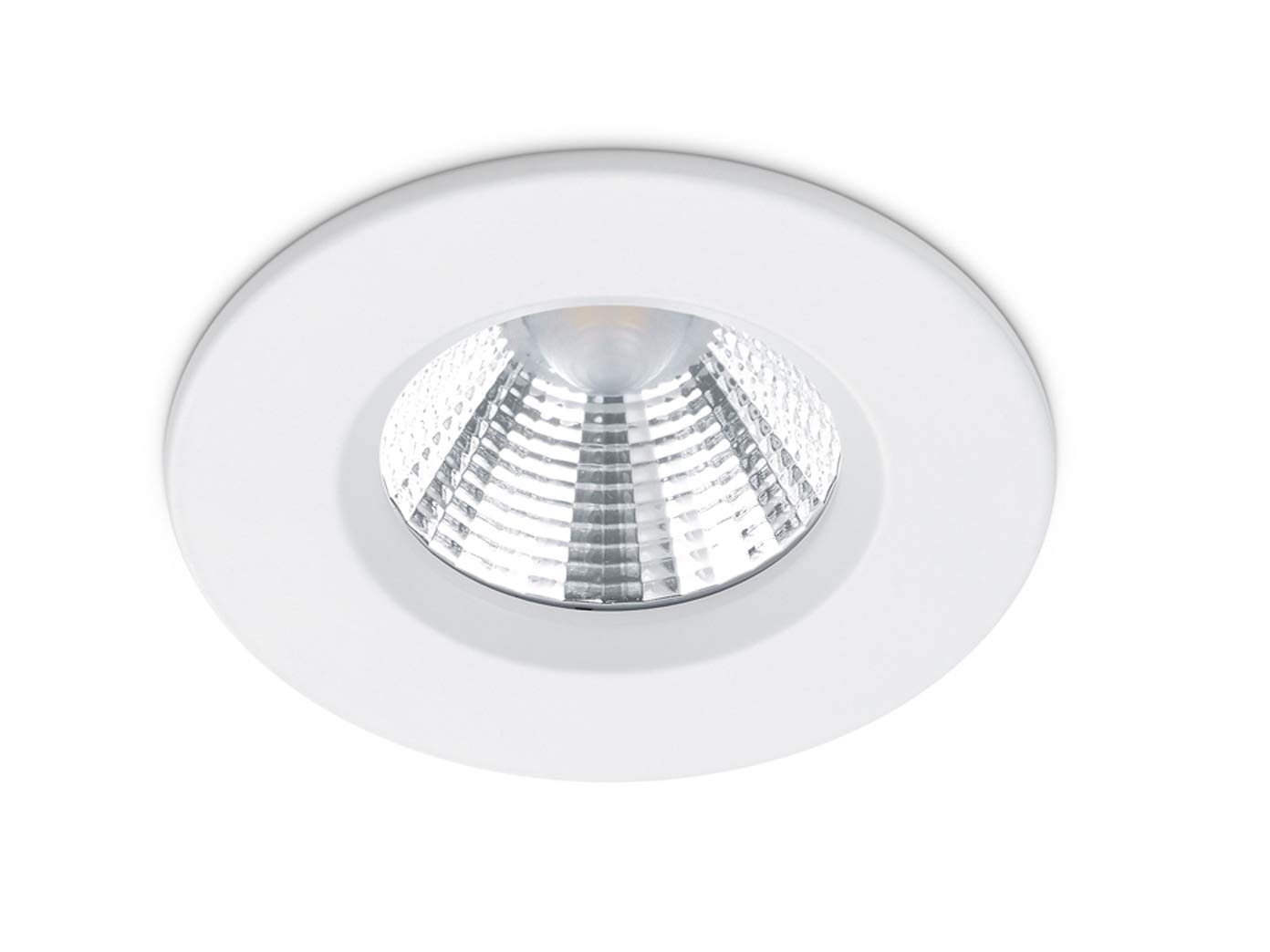Trio Leuchten Zagros 650710131 LED Recessed Lights Metal Matt White Includes 1x 5.5 Watt LED