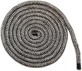The Stove Wizard Black Stove Rope Kit 10mm x 2.5m with 50ml Adhesive view 2