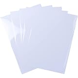 Amazon.com : Clear Printable Vinyl Sticker Paper 20 Sheets 8.5x11 inch ...