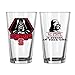 NCAA Star Wars Pint Glass, 16-ounce, 2-Pack