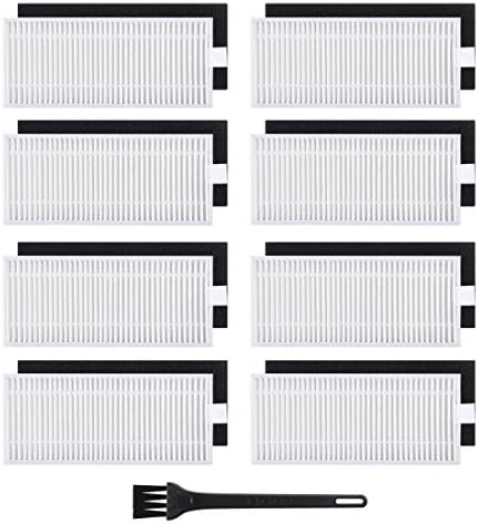 Filter Replacement Parts Compatible for Eufy RoboVac 11S, RoboVac 30, RoboVac 30C, RoboVac 15C Filter Set Robotic Vacuums Accessories (Pack of 8)