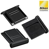 3pcs Hot Shoe Cover Protector Replaces Nikon BS-1 fits all Nikon SLR and DSLR Cameras (D7000 D5100 D5000 D3300 D800 D600 D700 D300S etc)