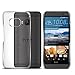 Orzly - InvisiCase for HTC ONE M9-100% Clear (100% Transparent Color) Protective Phone Cover Shell for use with The HTC ONE M9 Smartphone/Phablet (2015 Model) - Retail Packed