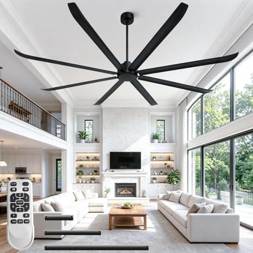 Lcirethyn 96 Inch Industrial Ceiling Fan