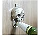 MYTANG Metal Chrome Skull Wall Mounted Bottle Beer Opener Gift