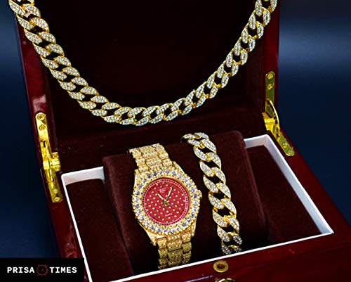 2 Plated+Trendy+Bling+Necklace+Bracelet