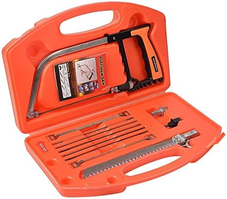 InPoTo Magic Handsaws Set, 12pcs Magic Saw DIY Multifunction Bow Saw for Wood Working, Kitchen, Glass, Tile, Wood, Metal, Plastic