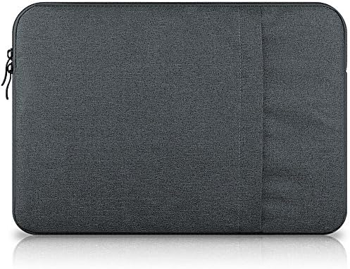 REEJOYAN 15 Inch Laptop Sleeve Case Protective Bag Notebook Bag for 15" MacBook Pro/ Pro Retina Display Dell HP Acer Asus Lenovo Ultrabook, Dark Grey