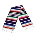 14 x 84 inch Mexican Table Runner for Mexican Party Decorations Wedding Supplies, Cotton Mexican Serape Table Runner