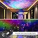 EAAGD Party Strobe Lights, 7 color Ocean Wave Projector Stage Halloween Christmas Rgb Led Par Light Lighting with Remote for DJ Bar Karaoke Xmas Wedding Flame Effects(Black)