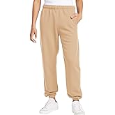 Haloumoning Boys Fleece Sweatpants Kids Elastic Waist Casual Joggers Active Athletic Pants with Pockets 5-14Y