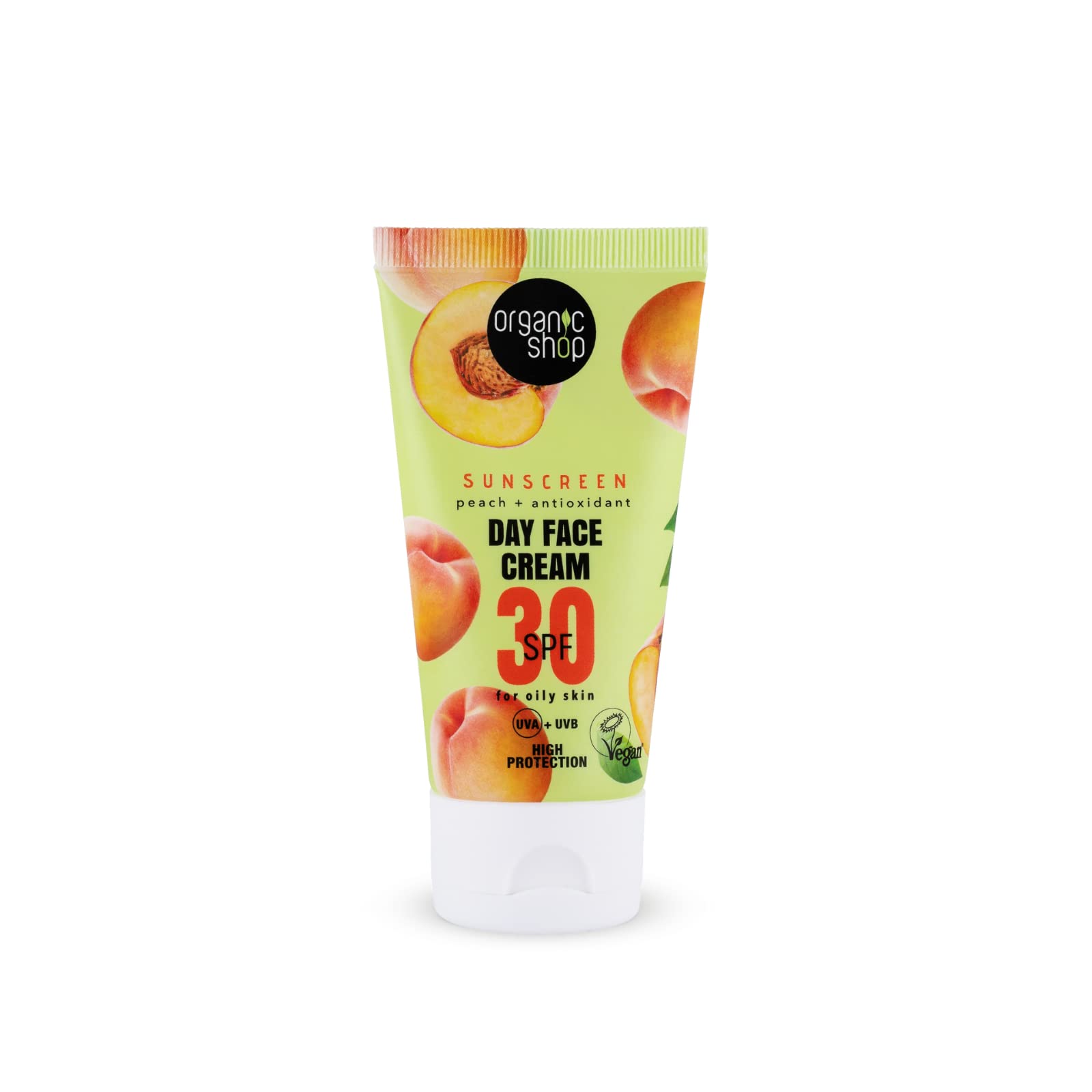 Organic Shop Suncare Day Face Cream 30 SPF Oily skin, 50 ml