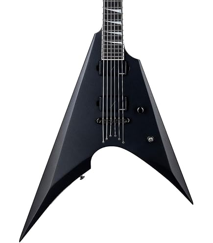 Amazon.com: ESP LTD Arrow Black Metal - Black Satin : Musical