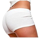 Yoga Booty Shorts Stretch Knit Cozy Durable & MADE IN USA