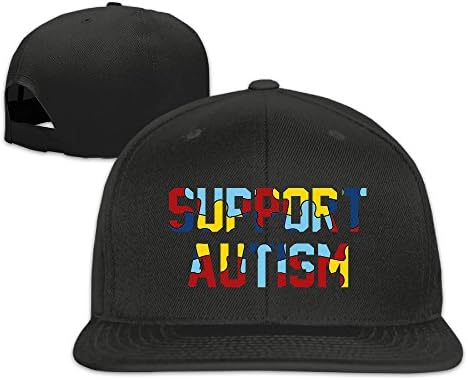 Support Autism Adjustable Baseball Hip-hop Caps