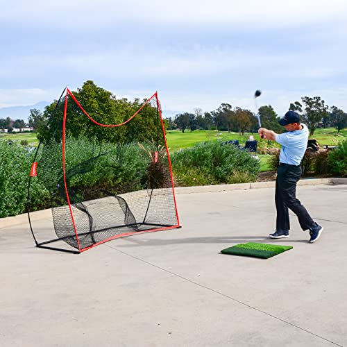 GoSports Golf Practice Hitting Net Choose Between Huge 10 ft x 7 ft