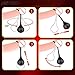 One Set Male Physical Pê-niš Weights Silicone Ball Stretching Extender Exercise Gravity Ring Toys for Men