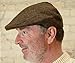 Irish Tweed Flat Cap Brown Herringbone Irish Made John Hanly & Co. Sizes S-XL
