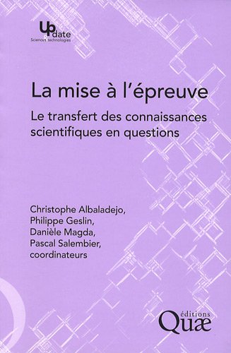 La  mise à l'épreuve