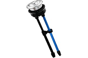 38mm/1.5 inch Dual Push Flushing Toilet Button,Toilet Tank Button Replacement with Thread Diameter(Lengthen to 20cm)