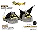 Animated Batman Plush Slippers - Ultra Soft and Fuzzy - Wings Flap as You Walk - Medium - by Stompeez