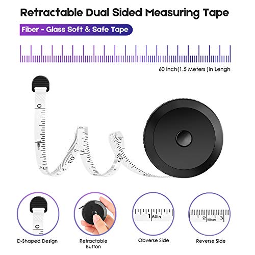 1 Measuring+Measure+Measurements+60+Inch+Retractable