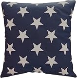 Decorative Printed Star Floral Throw Pillow Cover 18