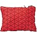 Therm-a-Rest Compressible Travel Pillow for Camping, Backpacking, Airplanes and Road Trips, Cardinal, Large - 16 x 23 Inches