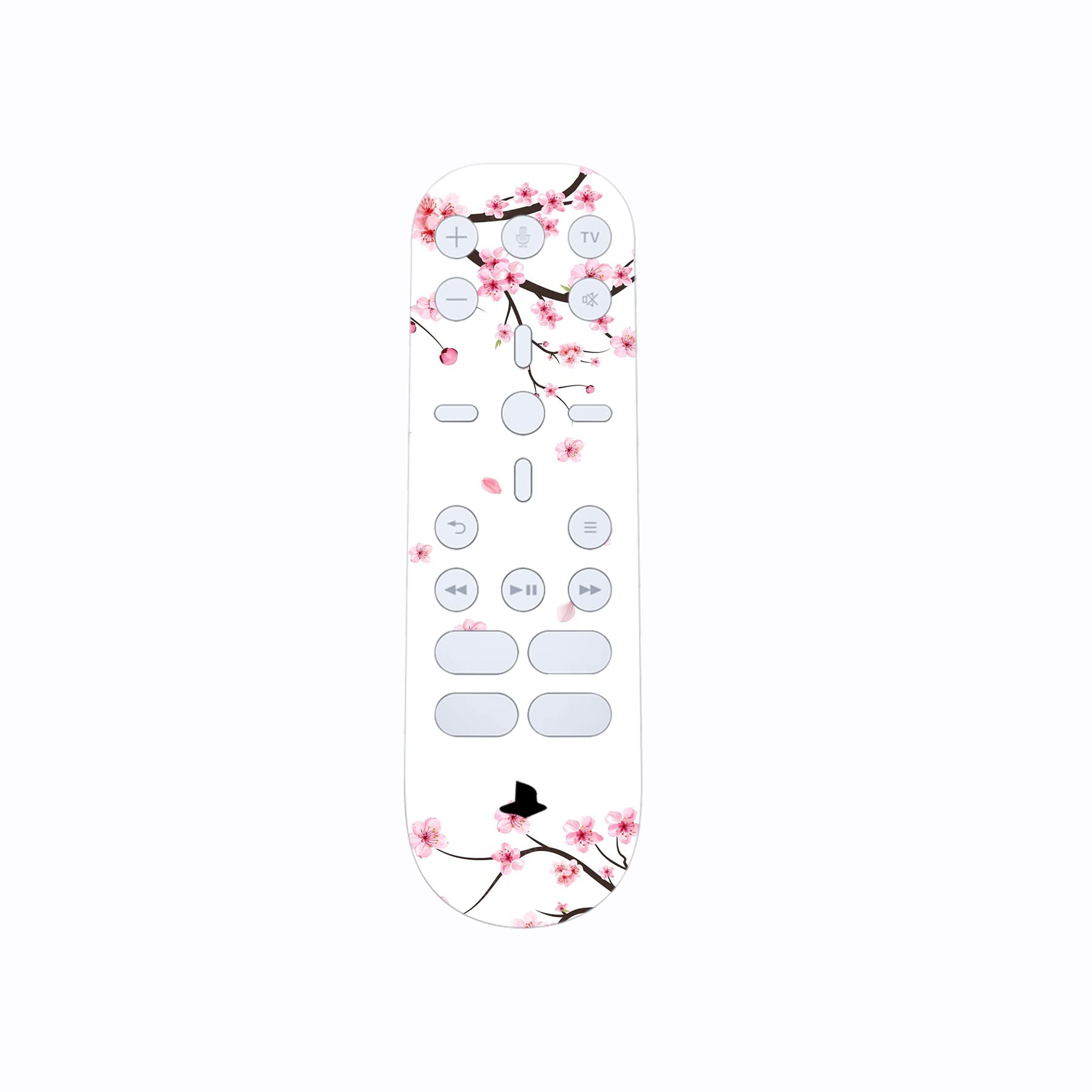 PlayVital Falling Cherry Blossom Full Set Skin Decal for ps5 Console Digital Edition, Sticker Vinyl Decal Cover for ps5 Controller & Charging Station & Headset & Media Remote