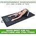 Ultimate Body Press Exercise and Yoga Mat – 6’4″ x 3′ x 2″ – Four Panel Folding Mat with Premium Materials and Foam – Sized Right for Your Fitnessthumb 2