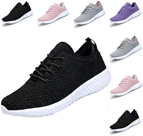Kumikiwa Womens Sneakers Casual Shoes Sport Running Breathable Walking Shoes Plus Size