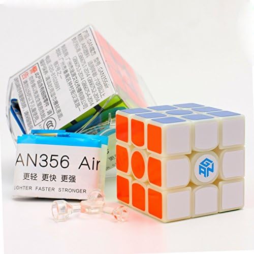 HelloCube GANs 356 Air(Advanced) 3x3 Speed Cube GansPuzzle Primary with Blue Core GAN 356 Air
