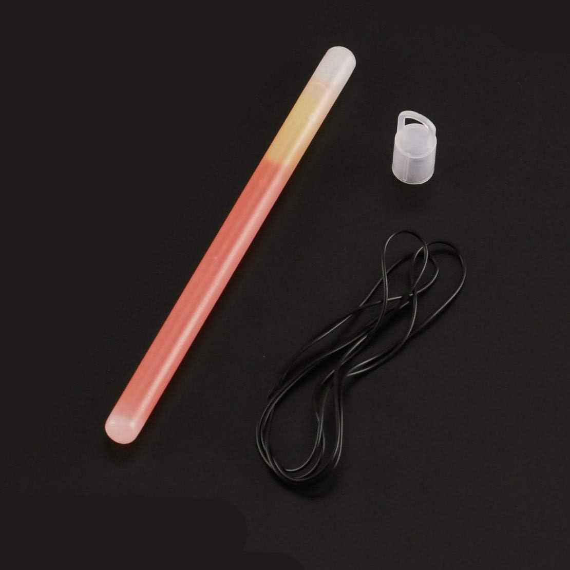 Glow Fever Glow Sticks Bulk, 6" Glow Wands with End Caps & Lanyards - Image 3