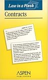Contracts : Law in a Flash, Emanuel, Steven, 0735526559