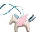 HOHOPEACH Vegan Leather Bag Charms Purse Charms for Handbags Y2k Accessories Cute Keychains for Women