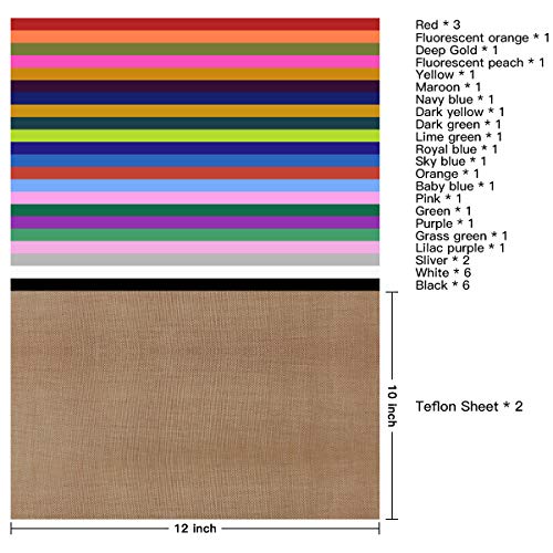 4 HTV+Heat+Transfer+Vinyl+Bundle