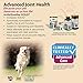 NaturVet – ArthriSoothe-GOLD – Level 3 Advanced Joint Care | Clinically Tested to Support Connective Tissue, Cartilage Health & Joint Movement | Enhanced with Glucosamine, MSM, Chondroitin & Green Lipped Mussel | For Dogs & Cats | 120 Chewable Tablets