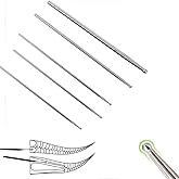 V-Cheetong Professional Reptiles Snake Sexing Probes with Round Ball Tip 5 Pieces