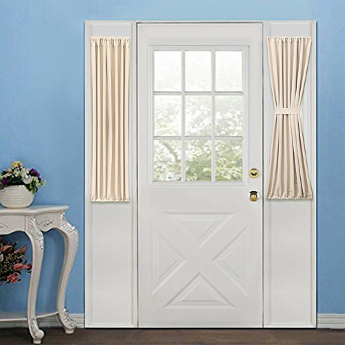 Amazon.com: Rose Home Fashion Elegance Blackout Sidelight Panel