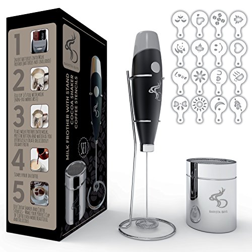 Milk Frother Coffee Frother Set Electric Handheld Milk Foamer