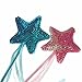 Bilipala Fairy Princess Magic Wand, Star Wands, Kids Magic Wand, 2 Counting, Pink and Blue