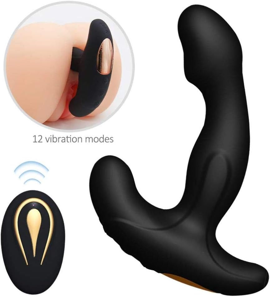 Wireless Remote Ànále Ví-bratórs 7 Speeds Ví-brànting Male Prostrate Massage for Men Bνtte Plug Tshirt