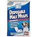 Out! PetCare Disposable Dog Diapers Male, Puppy Belly Band, Potty Training, Doggie Diapers, Belly Bands for Male Dogs, Puppy Training, Incontinence, (XS/S, 12ct)