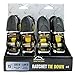 Ratchet Tie Down Strap – 4 Pack – 1 Inch – 15 Feet – 500 LBS Working Load – 1500 LB Break Strength – Cam buckle Alternative – Cargo Straps Perfect for Moving Appliances, Lawn Equipment, Motorcycle, ATV by Everest