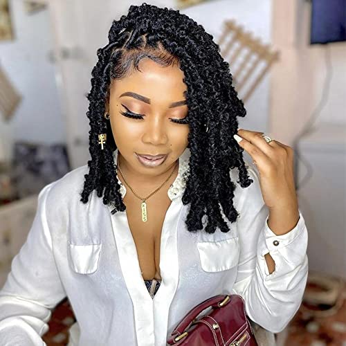 Butterfly Locs Crochet Hair 12 Inch Handmade Crochet Butterfly Locs Pre