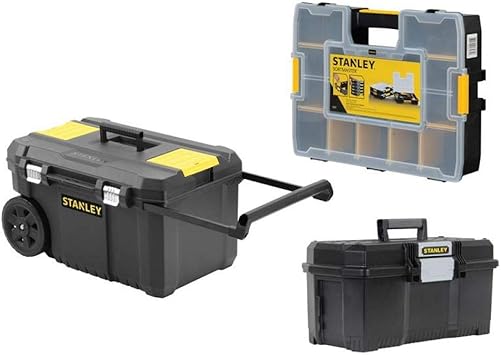 Stanley - Caja de almacenamiento esencial para niños: Amazon.es: Bricolaje y herramientas
